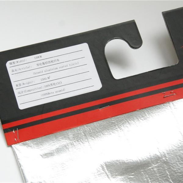 Buy cheap Waterproof 500 GSM Para Aramid Fabric With Aluminum Coating from wholesalers
