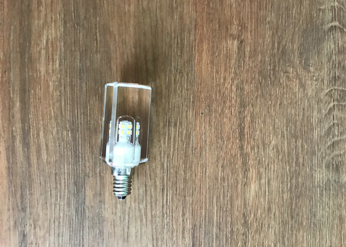 Hexagon 4.3w Crystal Led Candle 330 Degree Wide Beam Angle 450lm 80ra