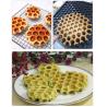 Buy cheap Electric Square Egg Waffle Maker for Baking Waffle Cake Bread at 0-250°C Temperature from wholesalers