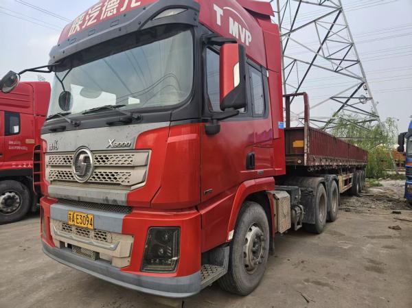 Buy cheap Second Hand Shacman Truck X3000 Red Used Shacman Tractor Truck from wholesalers