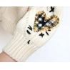 Buy cheap Designer Women Chunky Sweater Cardigan Autumn Winter Drop Shoulder Button Front Embroidery Loose Knit Cardigan Sweater Coat from wholesalers