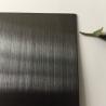 Buy cheap inox 316 0.5mm 1mm 2mm 3mm Hairline Finish Anti-fingerprint Black Stainless Steel Sheet from wholesalers
