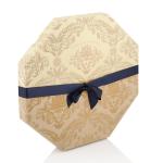 Beige Color Cardboard Hexagon Box For Jewelry Gift Packaging