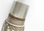 Stainless Steel 0.30mm 2.36"×8" Universal Exhaust Flex Pipe