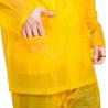 Buy cheap Korean Style Rain Coat High Vis Yellow PVC Rain Suit With Hood from wholesalers
