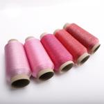 Spun Dyed Polyester Yarn For Eco Friendly Clothing Production Demands