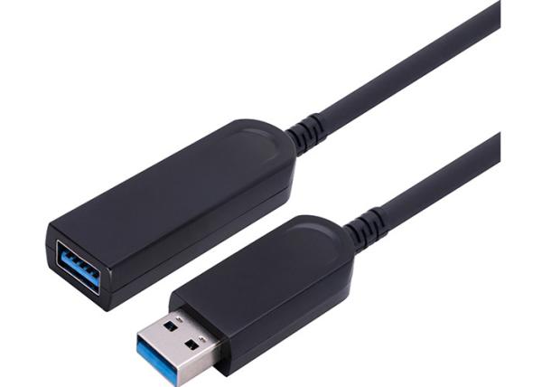 Buy cheap AM To AF 4K 60Hz USB 3.0 Fiber Optic Cable Maximum Length 100m from wholesalers