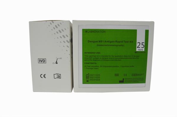 Buy cheap 25 Tests Medical Dengue NS1 Rapid Test Kit OEM ODM from wholesalers