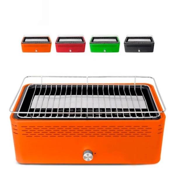 Buy cheap Portable Mini Stainless Steel Tabletop BBQ Charcoal Lotus Grills 34X25.5CM For Outdoor from wholesalers