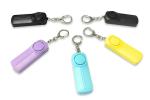 SOS 130db Self Defense Personal Alarm Keyring With AAA Battery Powered