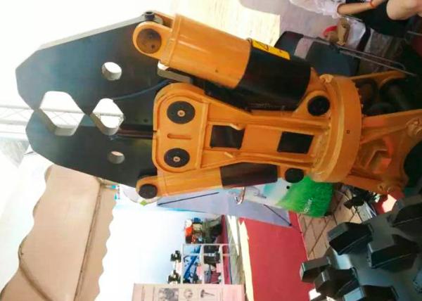 Buy cheap Hardox450 Steel Hydraulic Demolition Shears 2pcs jaws Excavator Rock Crusher from wholesalers