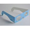 Buy cheap Professional Custom Paper 3D Glasses For Entertainment / Travel Site Enviromental Friendly from wholesalers