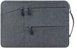 Grey 18'' Waterproof Laptop Sleeve Case Lightweight Laptop Sleeve With Handle