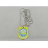 Buy cheap Die stamped Personalized Dog Tag / Iron Material / Nickel Plating from wholesalers