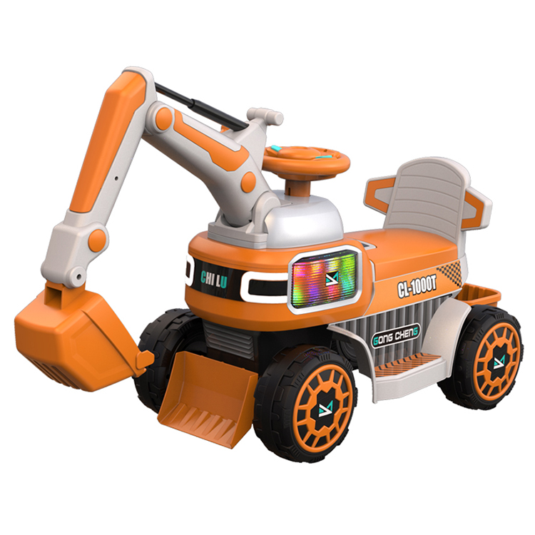 Multifunctional Children's Car Excavator Four-wheeler with Digging Arm Net Weight 5.6kg