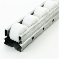Buy cheap SGCC PP Wheel Metal Roller Track JY 2046G Galvanized Steel Roller Track product