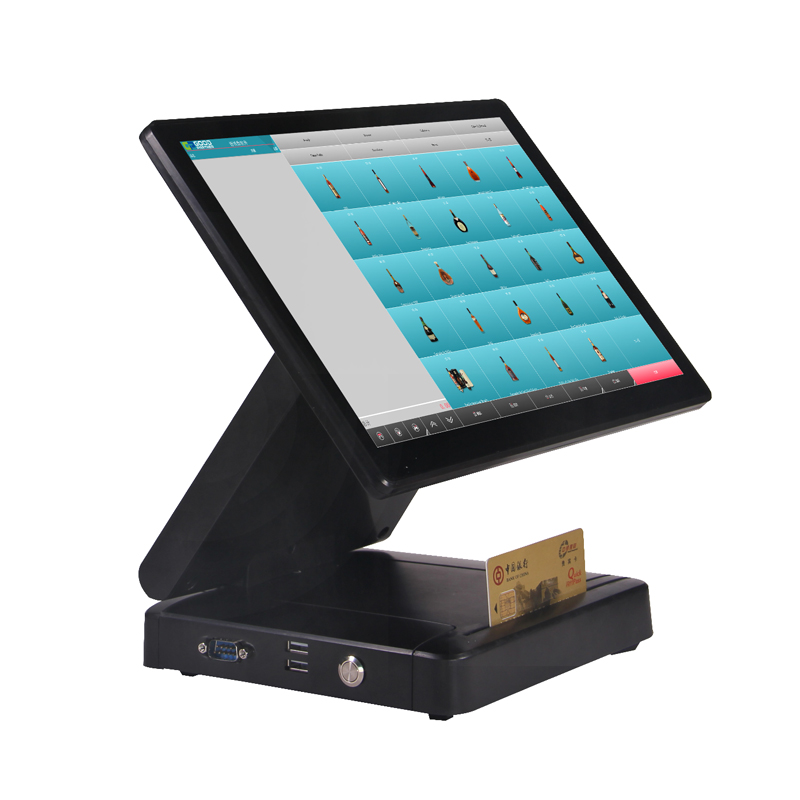 RK3288 Quad-Core 1.8GHz CPU 12.5 inch Full HD 1080P Display Multipoint Touch POS Terminal
