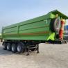 Buy cheap Factory Hydraulic Dump Tipper Trailer 3 Axle U Shape Truck Semi Trailer for Transport from wholesalers