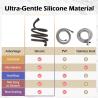 Buy cheap Food-Grade Kink-Free Silicone Shower Hose Attachment for Handheld Shower Head from wholesalers