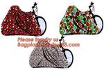 Merry Christmas Santa Claus Pattern Jumbo Bicycle / Bike Sack Gift Bag For