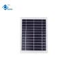 Buy cheap 6V High Efficient Glass Solar Panel 5W Outdoor Solar Photovoltaic Panel Charger ZW-5W-6V from wholesalers