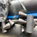 Grade 1 Steel Pipe Fitting S32205 S32750 Prefabricated Titanium Tube Fittings