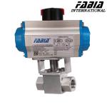 Pneumatic High Pressure Two Way Ball Valve