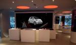 Reflective Foil Stage 3D Holographic Video Projection Transparent Color 95um