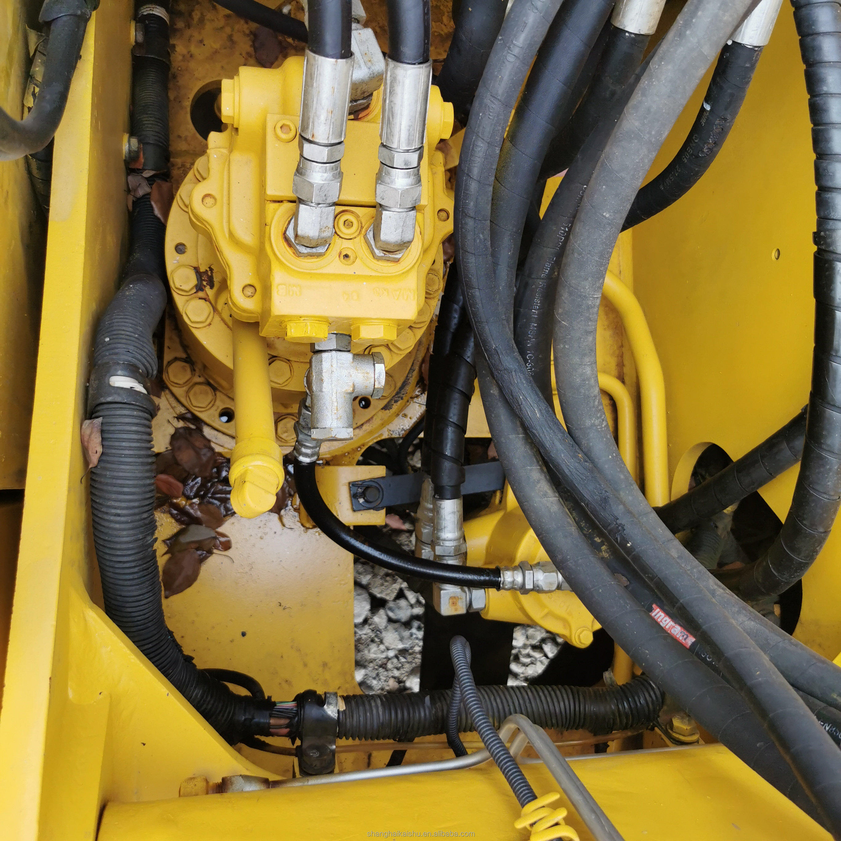 Hydraulic Cylinder Original Komatsu PC110 Second Hand Crawler Digger for Construction