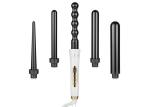Professional Interchangeable Ceramic Curler Set 5 in 1 49W