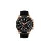 Buy cheap 316L Case Genuine Leather Wrist Watch With Stainless Steel Screw Crown from wholesalers