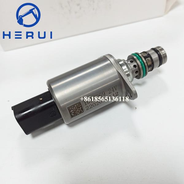 24V Solenoid Valve 1017969 SY215 SY335 SY365 Hydraulic Pump Solenoid Valve For