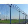 Buy cheap 6ft Galvanized 11.5ga Steel Chain Link Fencing Diamond Wire Mesh from wholesalers