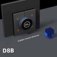 Buy cheap Metal Rotary Dimmer Light Switches Tuya Zigbee 3.0 Controlling Light product