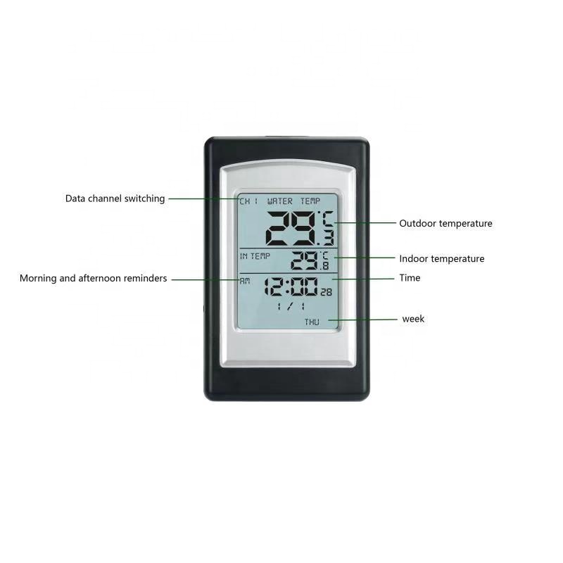 WT0124 High Accuracy ±1.0°C Wireless Digital Floating Thermometer For Swimming Pool And Aquarium