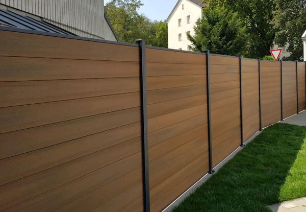 Buy cheap 24x170mm Wood Plastic Composite Panel Coffee Color WPC Interior Wall Fence Outside Floor Plank from wholesalers
