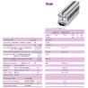Buy cheap Grey Width 6.2mm Rail Mounted Terminal Blocks 600V 30A AWG 30-10 from wholesalers