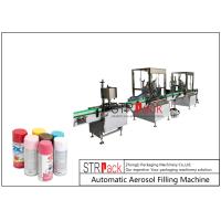 Buy cheap 5m3/Min 560ml Spray Paint Aerosol Filling Machine 3600cans/H product