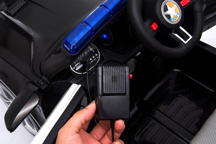 Remote Control Ride On 12V Electric Police Car for Kids and Age Range of 2 to 4 Years 2023