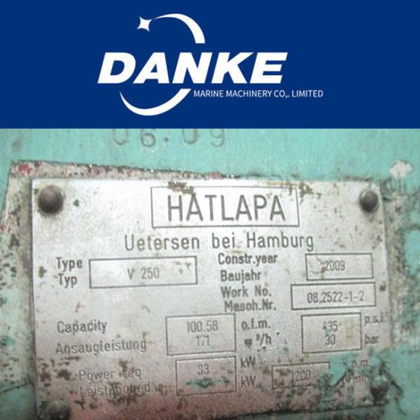 Buy cheap HATLAPA V250 Marine Equipment HAMWORTHY V250 Marine Compressor Parts from wholesalers
