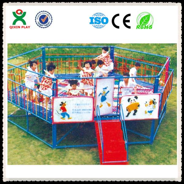 Buy cheap Children Hexagon Trampoline With Safety Net Made In China from wholesalers
