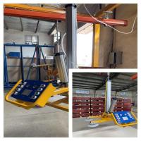 Buy cheap 300-500kg Pneumatic Glass Lifter Glass Vacuum Lifting Equipment With Jib Crane product