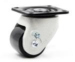 Low Profile 540kg 2.5inch Polyurethane Swivel Casters For Medical Equipment