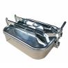 Buy cheap Sanitary Non Pressure Oval Manhole Cover in Stainless Steel with Equal Connection from wholesalers