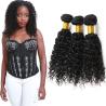 Buy cheap Double Weft Brazilian Water Wave Hair Extensions 3 Bundles No Shedding from wholesalers
