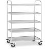 Buy cheap Hotel Restaurant Stainless Steel Gn Pan Bakery Tray Rack Trolley from wholesalers