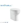 Buy cheap Round Comfort Height Wall Faced Toilet Washdown Ceramic Two Piece WC For Bathroom from wholesalers