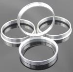 Anodize Red Aluminum Hub Centric Rings OD73.0 ID63.4 for Mazda Volvo