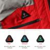 Buy cheap 7.4V Winter Battery Heating Coat Warmer Heating Clothes Men'S Electric Heated Hooded Clothes from wholesalers