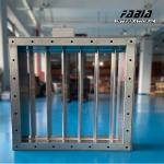 500*500 Stainless Steel Louver Valve Precise Flow Control For Dust Collection